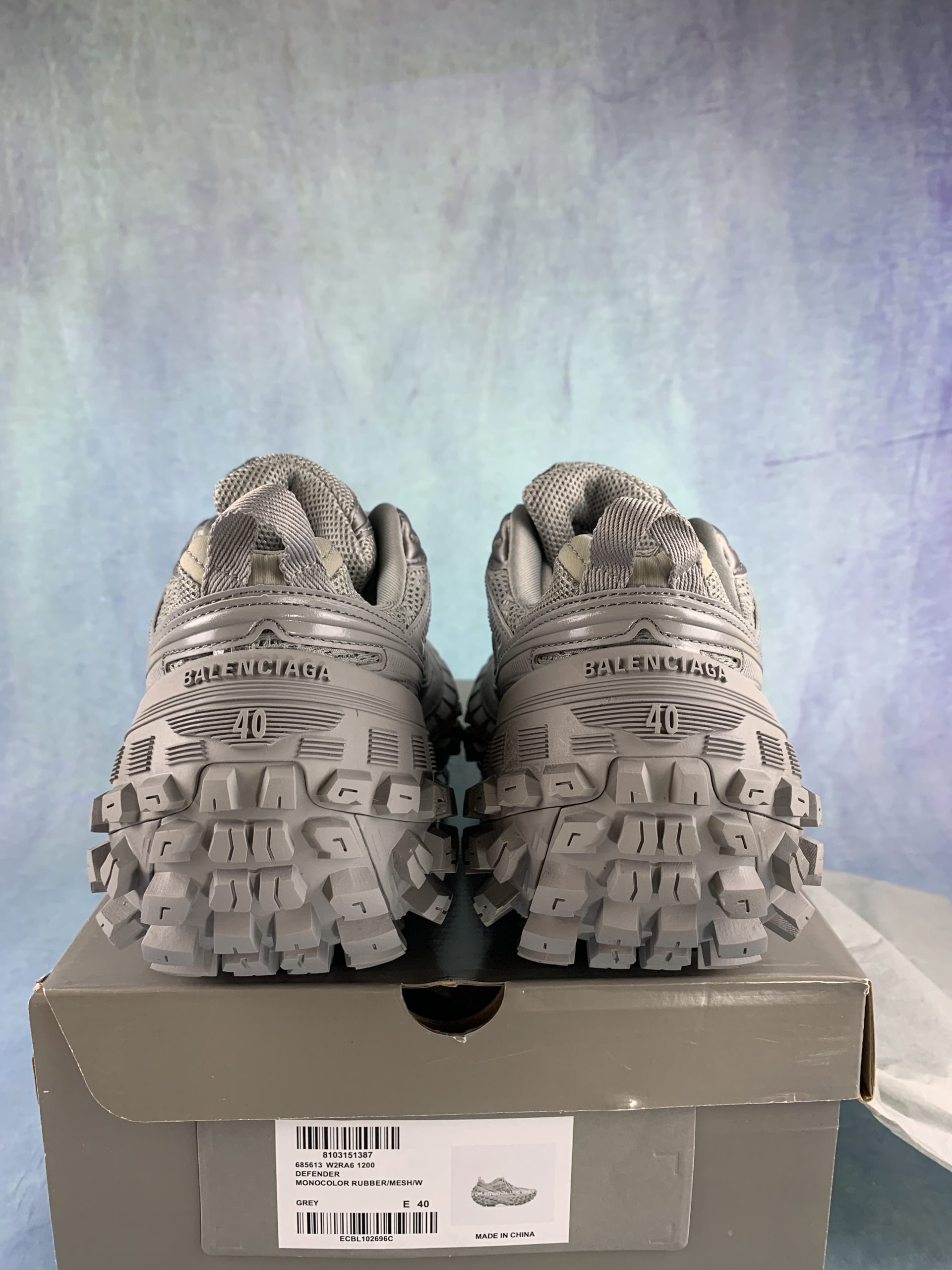 BALENCIAGA Defender extended sole Sneakers – timekicksfactory